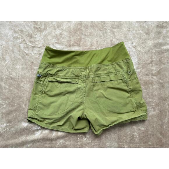 Prana Kanab Shorts Green Women’s Size Small Activewear - Picture 3 of 7